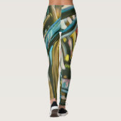 Bikes Artwork Leggings (Rückseite)