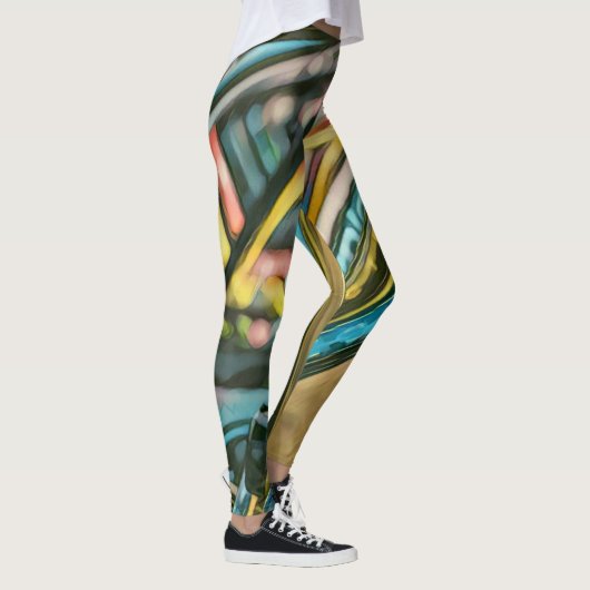 Bikes Artwork Leggings (Rechts)
