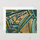Bikes Artwork Postkarte (Vorne/Hinten)