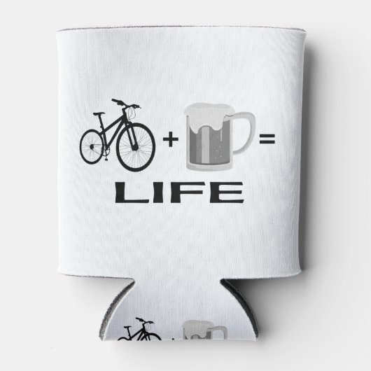 Bikes & Bier! Dosenkühler (Vorderseite)