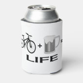 Bikes & Bier! Dosenkühler (Kanne Rückseite)