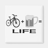 Bikes & Bier! Magnet (Vorne)