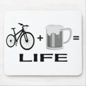 Bikes & Bier! Mousepad (Vorne)
