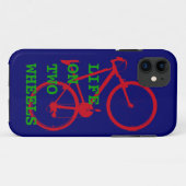 BIKES - Life on two wheels Case-Mate iPhone Hülle (Rückseite (Horizontal))