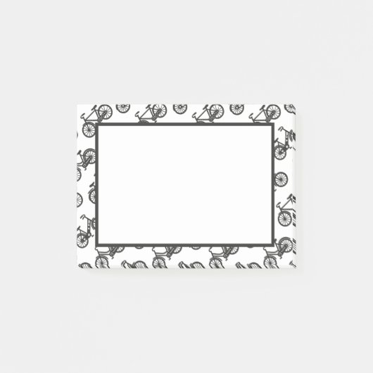 Bikes Post-It Notes Post-it Klebezettel (Vorderseite)