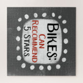 Bikes Review 5 Stars Jigsaw Puzzle (Horizontal)