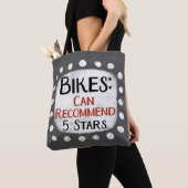 Bikes Review 5 Stars Tote Bag Tasche (Von Nahem)