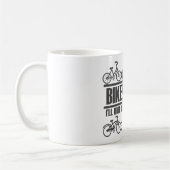 Bikesexual - Funny Bicycle und Biking Kaffeetasse (Links)