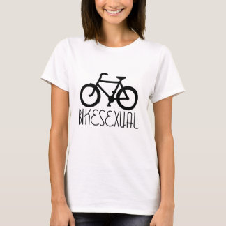 Bikesexual radfahrenradfahrer-T-Shirt T-Shirt