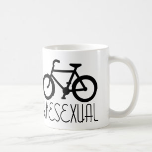 Bikesexual Radfahrer-Fahrrad-Fahrrad-Tasse Kaffeetasse