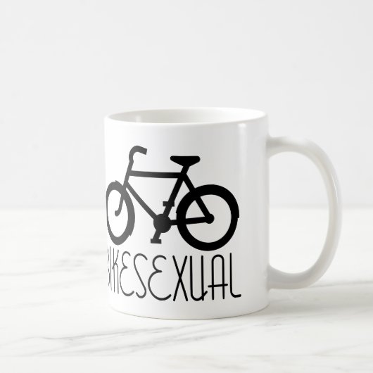 Bikesexual Radfahrer-Fahrrad-Fahrrad-Tasse Kaffeetasse (Rechts)
