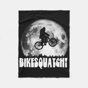 Bikesquatch! Mountainbiken Bigfoot Vollmond Tre Fleecedecke