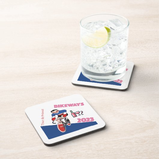 Bikeways-Untersetzer Getränkeuntersetzer (Rechte Seite)