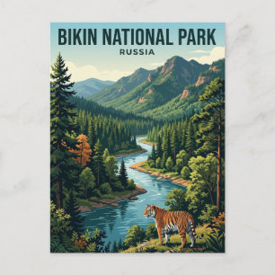 Bikin-Nationalpark Russland Postkarte