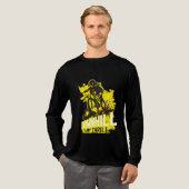Biking Adventurous Tri-Blend Shirt (Volle Vorderseite)