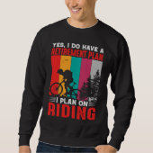 Biking and Cycling 26 Sweatshirt (Vorderseite)