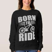 Biking and Cycling 27 Sweatshirt (Vorderseite)