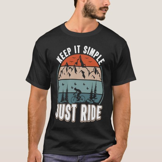 Biking and Cycling   43 T-Shirt (Vorderseite)