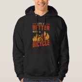 Biking and Cycling 69 Hoodie (Vorderseite)