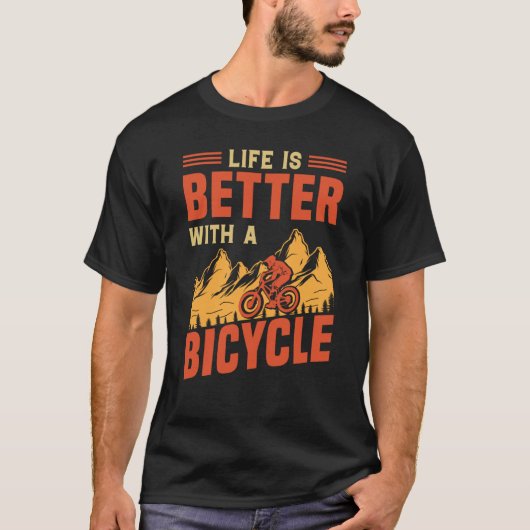 Biking and Cycling 69 T-Shirt (Vorderseite)