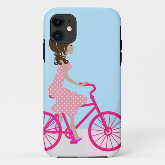 Biking in Paris iPhone 5/5S Fall Case-Mate iPhone Hülle (Rückseite)