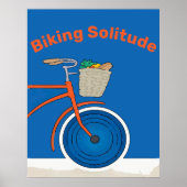 Biking Solitude, Bearbeitungstest Poster (Vorne)