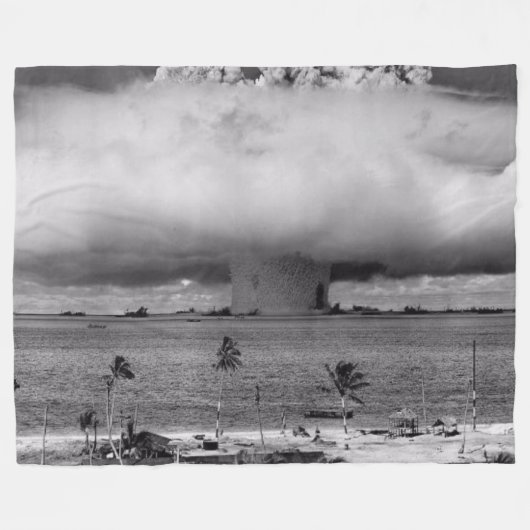 BIKINI ATOLL FLEECEDECKE (Vorderseite (Horizontal))