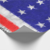 Bikini Atoll Ölgemälde Zeichnend Geschenkpapier (Ecke)