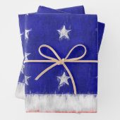 Bikini Atoll Ölgemälde Zeichnend Geschenkpapier Set (Beispiel)