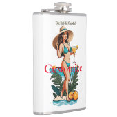 Bikini Babe Big Hat - Big Cocktail Thunder_Cove Flachmann (Rechts)