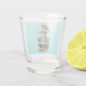 Bikini Babe Big Hat - Big Cocktail Thunder_Cove Schnapsglas (Rückseite)
