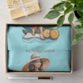 Bikini Babe Big Hat - Big Cocktail Thunder_Cove Seidenpapier (Geschenk)