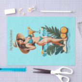 Bikini Babe Big Hat - Big Cocktail Thunder_Cove Seidenpapier (Handwerk)