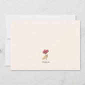 Bikini Babe Invitation Einladung (Rückseite)