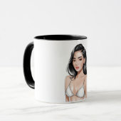 Bikini Babe Tasse (Vorderseite Links)