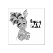 Bikini Baby Bunny Easter Custom Happy Osterfest Gummistempel (Prägung)