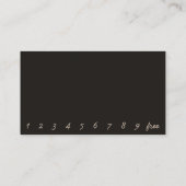 Bikini Barista Drive-Thru Ihr individuelles Foto Treuekarte (Rückseite)