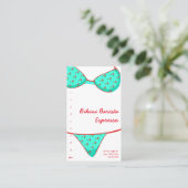 Bikini Barista Espresso Antrieb-Durch Treuekarte (Stehend Vorderseite)