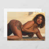 Bikini Beach Atemberaubend Fotokarte Postkarte (Vorne/Hinten)