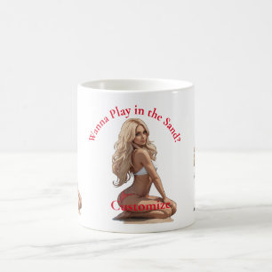 Bikini Beach Girl Thunder_Cove Kaffeetasse