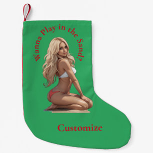 Bikini Beach Girl Thunder_Cove Kleiner Weihnachtsstrumpf
