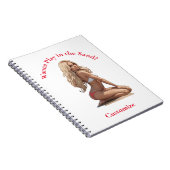 Bikini Beach Girl Thunder_Cove Notizblock (Rechte Seite)