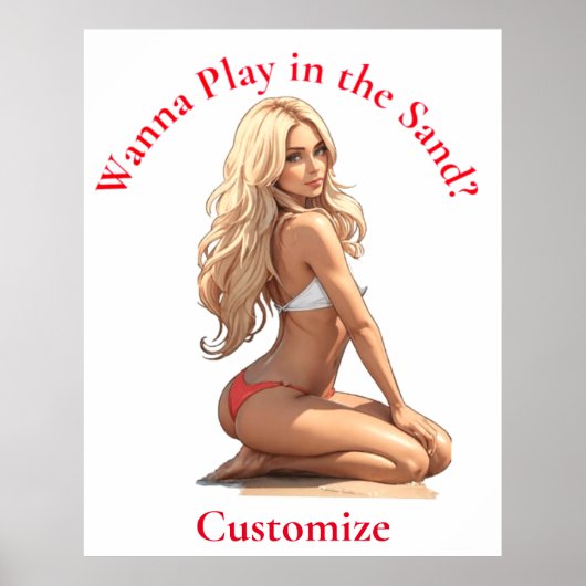 Bikini Beach Girl Thunder_Cove Poster (Vorne)