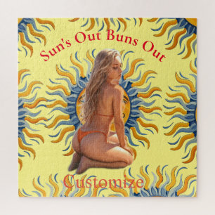 Bikini Beach Girl Thunder_Cove Puzzle