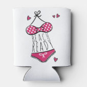 Bikini Beach Ready Girly Pink Dosenkühler (Rückseite)