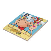 Bikini Beach Santa Claus Fliese (Seite)