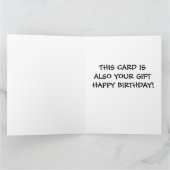 BIKINI BIG BOTTOM GIRL FUNNY BIRTHDAY Giganten ARD Karte (Innenseite)