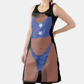 Bikini blau schürze (InSitu)