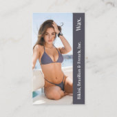 Bikini Brasilianische Treuekarte für Wachs Foto (Vorderseite)