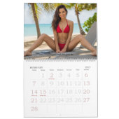 Bikini Business Wall Calendar Glamour Beach Models Kalender (Feb 2027)